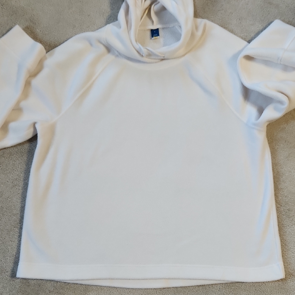 Old Navy Cream Fleece Hoodie - Large